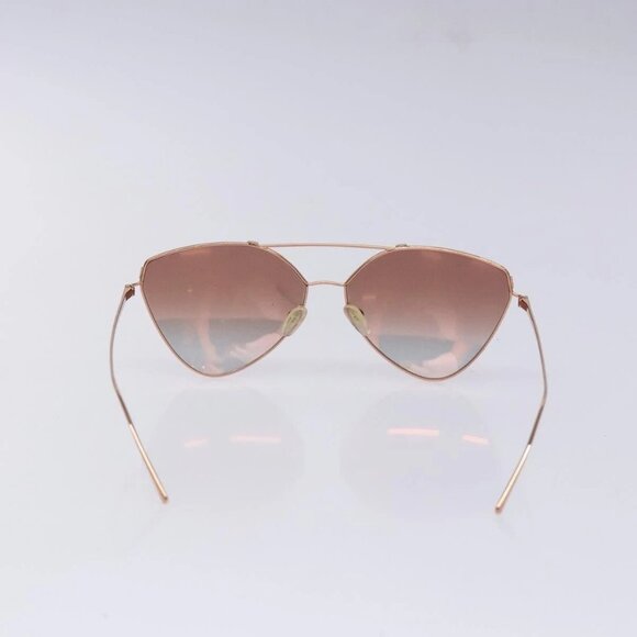 PRADA Sunglasses metal Gold Auth sw1398 main image 12